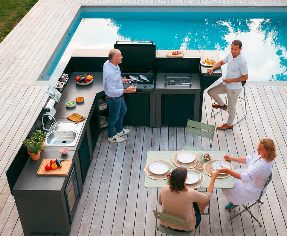 cuisine extérieur à Strasbourg